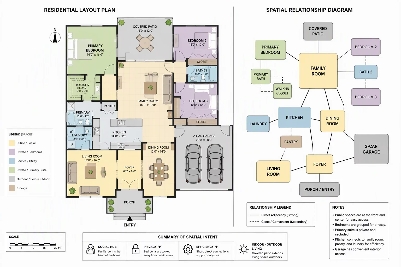 Comprehensive Room Relation Analysis