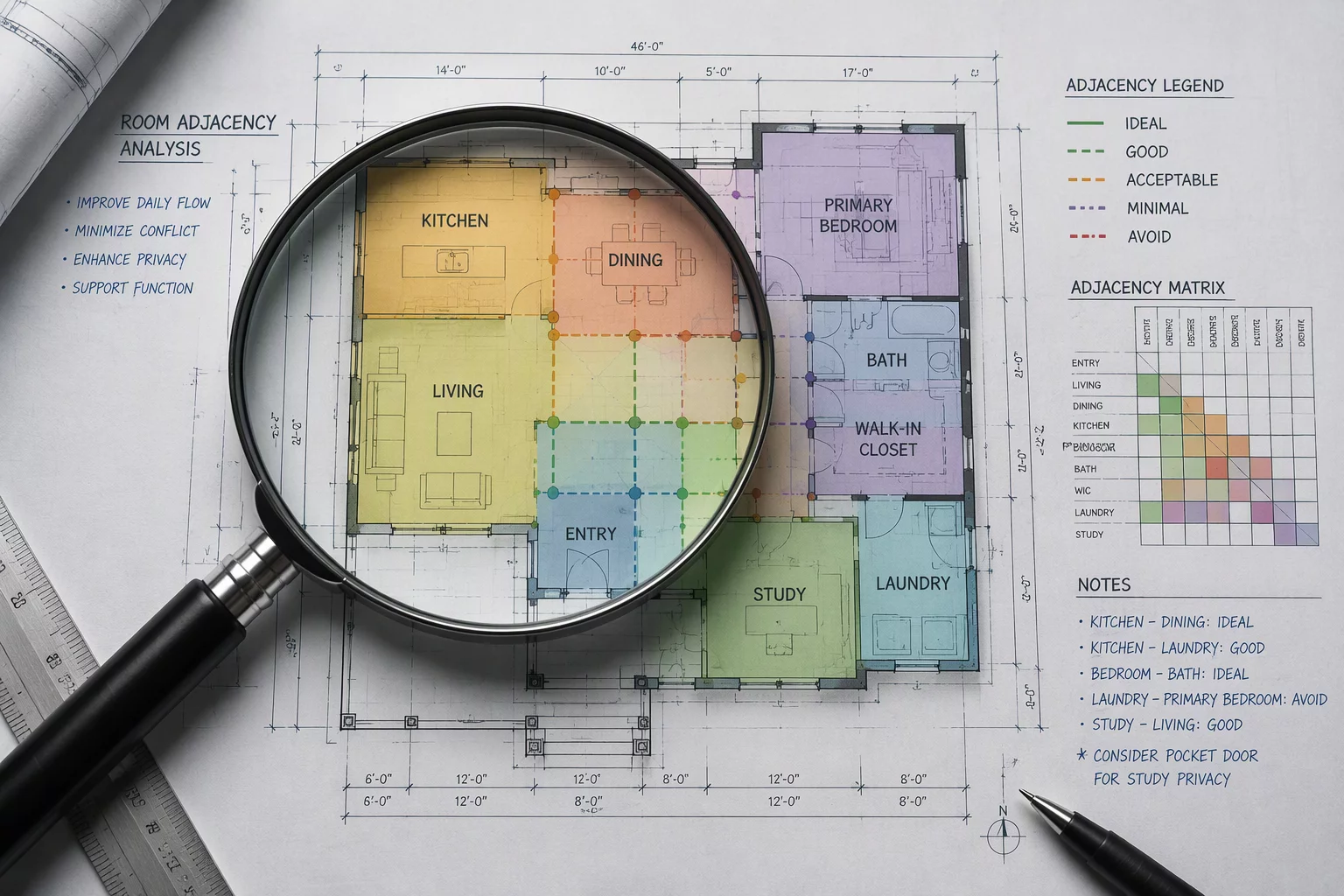 Floor Plan Adjacency Audit