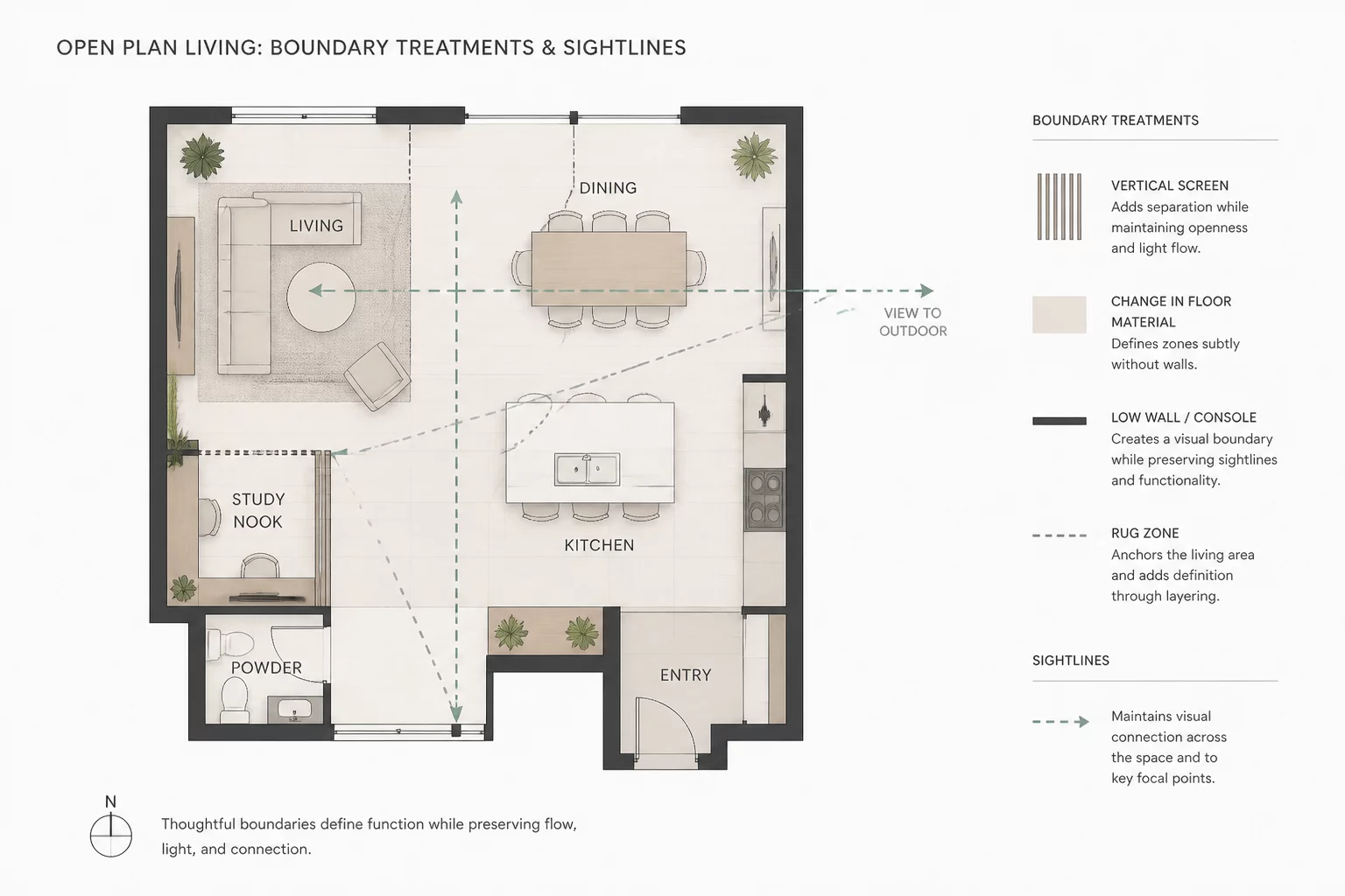 When an Open Plan Still Needs Boundaries